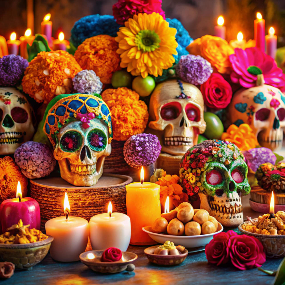 ¿Cuál es el origen de la calaverita de azúcar?
