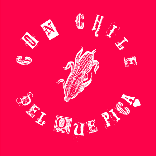 Con chile del que pica ROJO