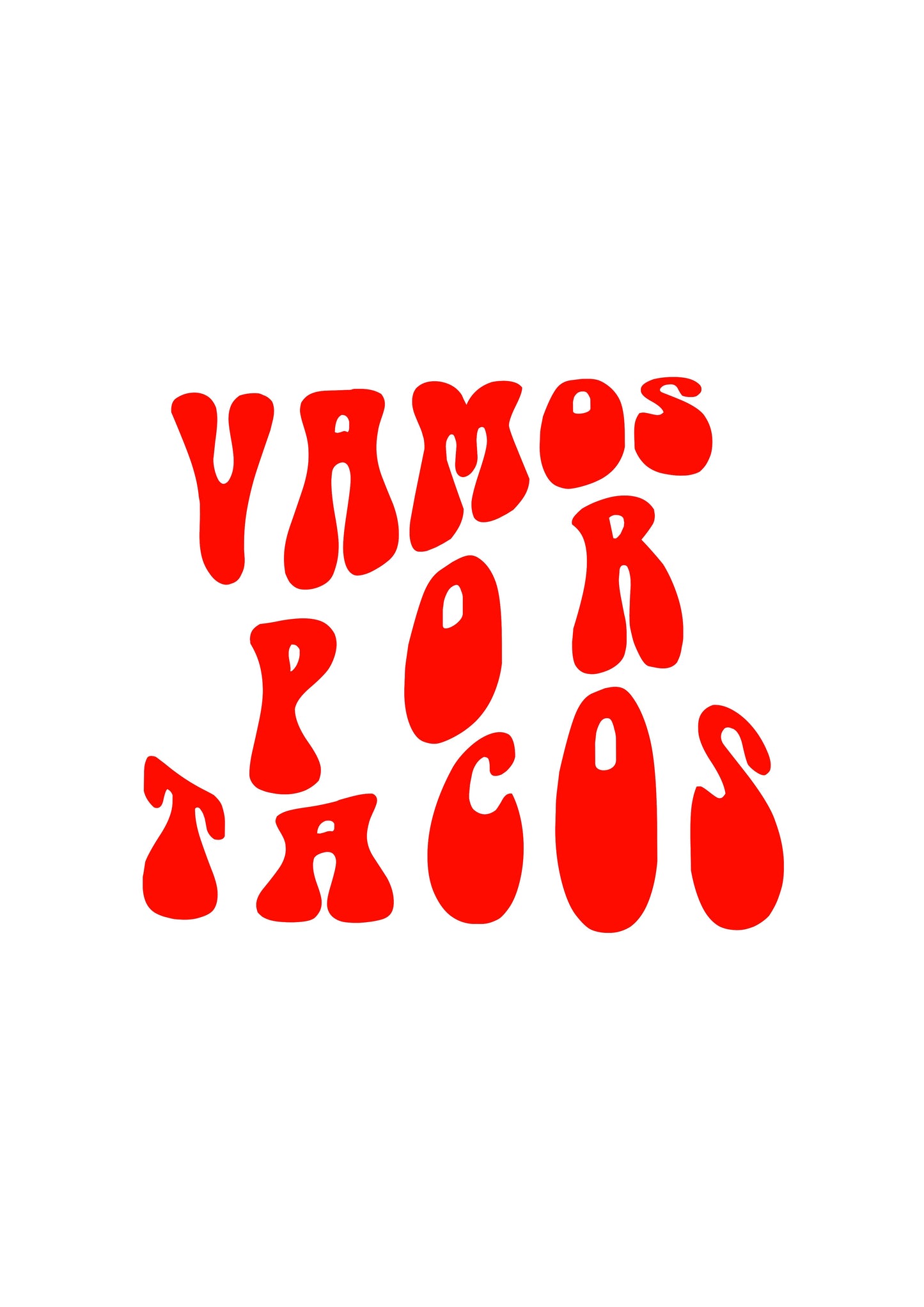 Vamos por tacos-mujer