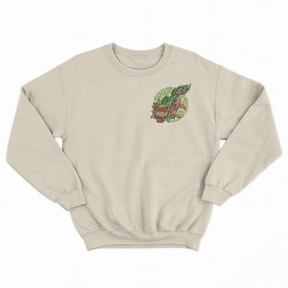 Ajolote con traje de Quetzalcoatl
