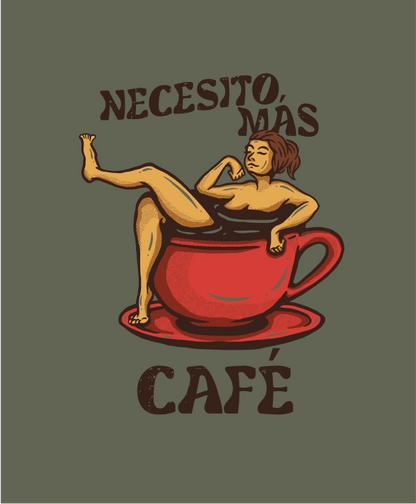 Necesito más café