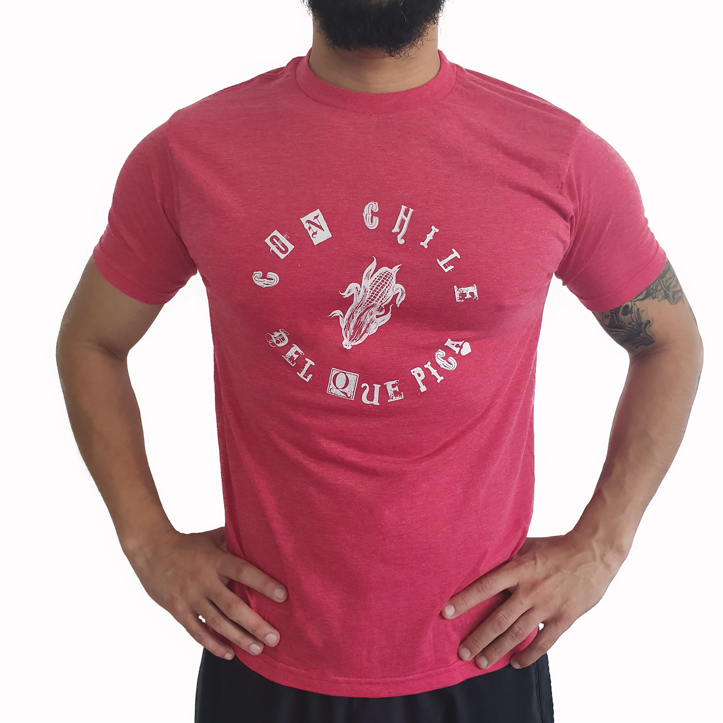 Con chile del que pica ROJO